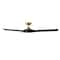 Modern Forms Torque 3-Blade Smart Ceiling Fan 58in Satin Brass/Black with Remote Control, 3 Blades, 120 V FR-W2204-58 - alternate 5